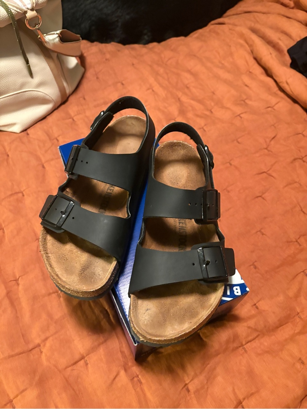Birkenstock Milano Sandals – Black, Size 39